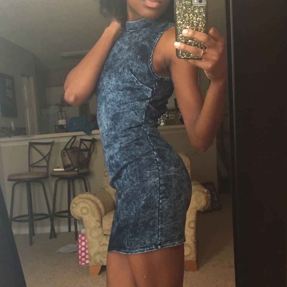 Mini Jean Dress